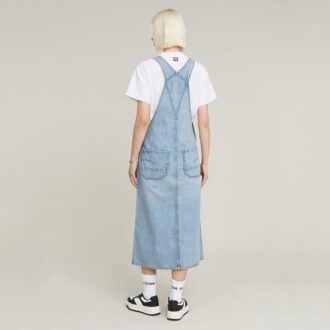 Midi Dungaree Dress