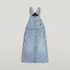 Midi Dungaree Dress