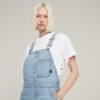 Midi Dungaree Dress