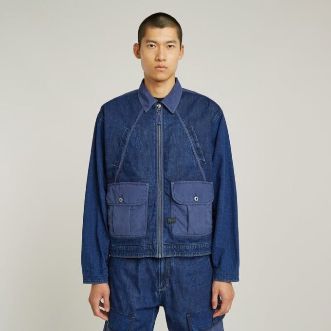 Mixed Coach Zip Jacket Mixed Coach Zip Jacket