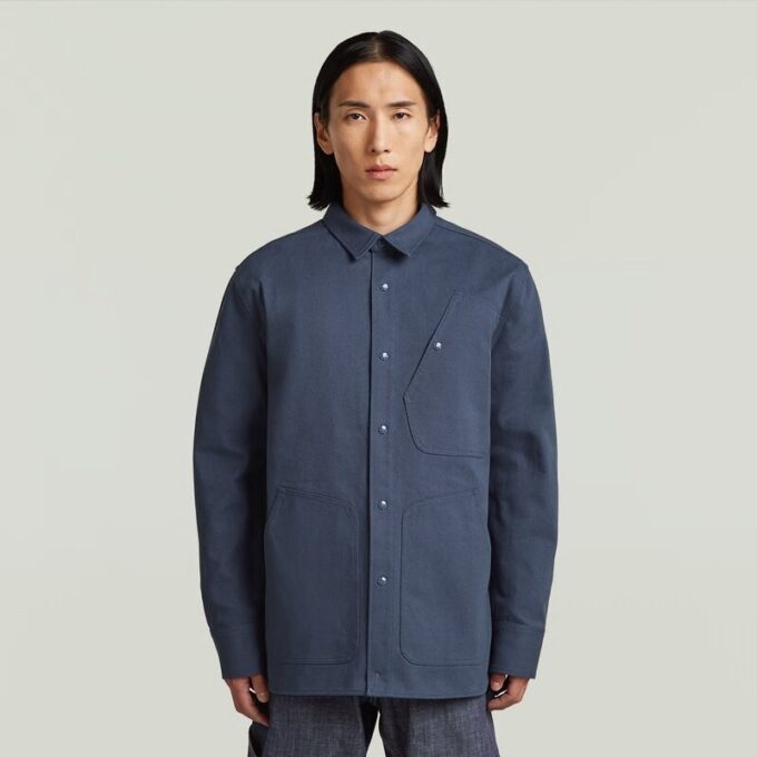 MN Twill Slim Overshirt