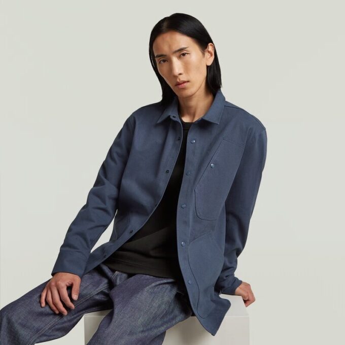 MN Twill Slim Overshirt