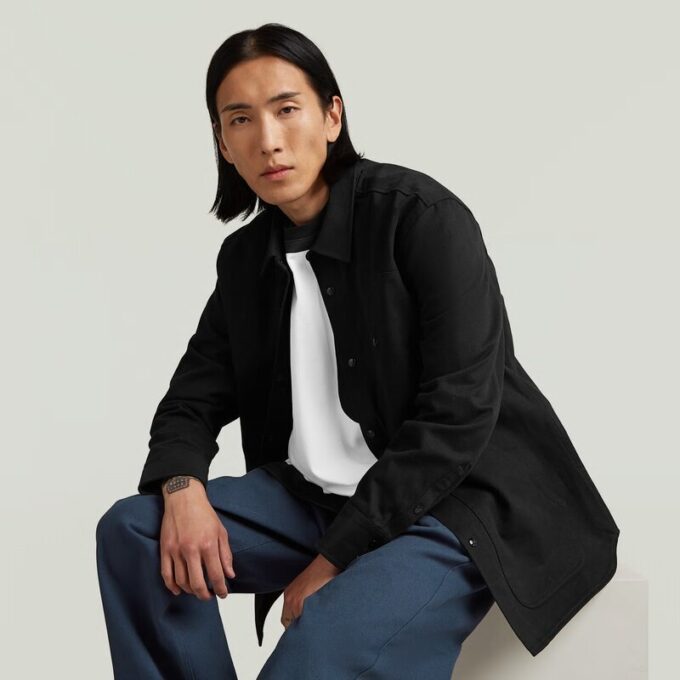 MN Twill Slim Overshirt