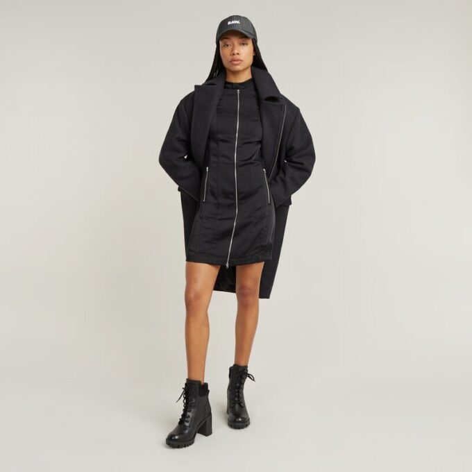 Moto Fitted Dress Moto Fitted Dress