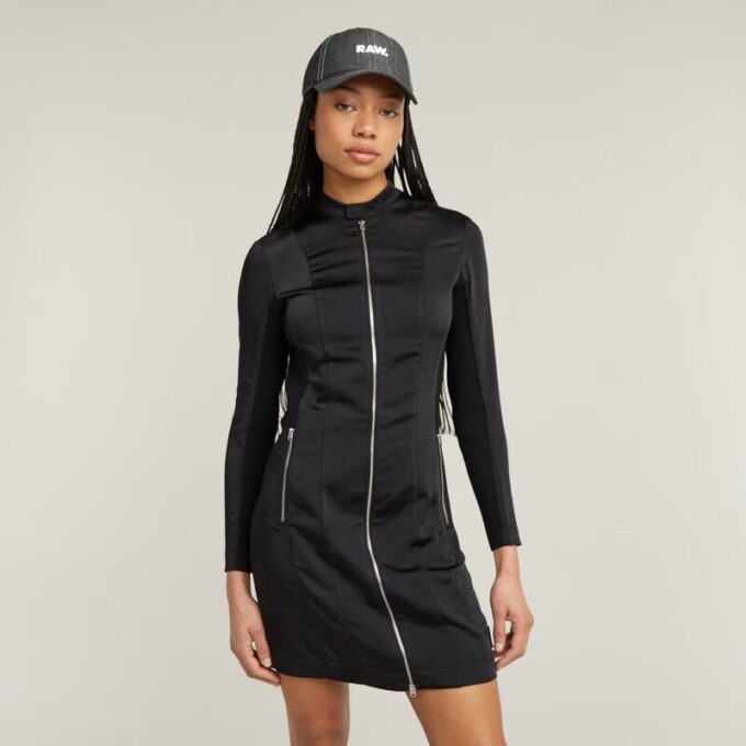 Moto Fitted Dress Moto Fitted Dress