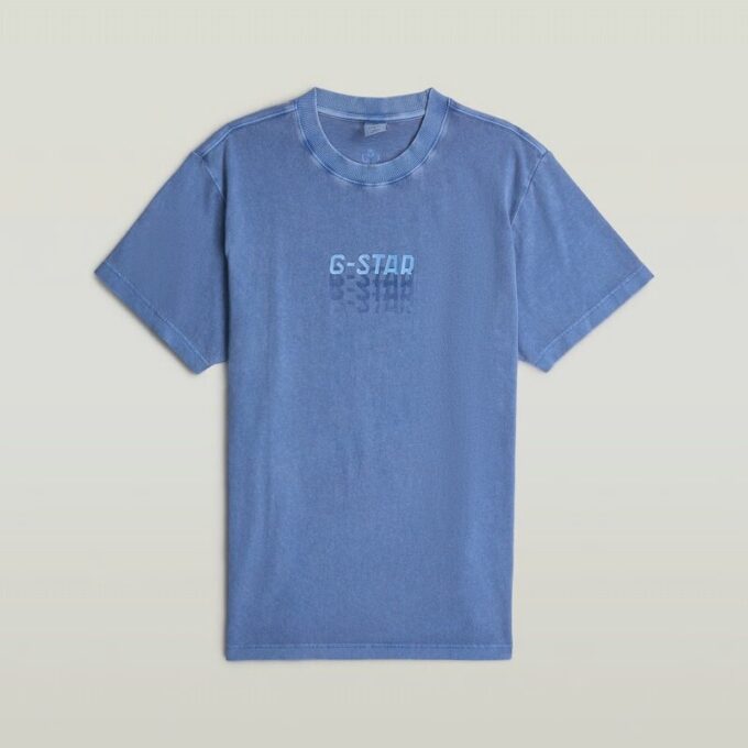 Multi Logo Overdyed Loose T-Shirt Multi Logo Overdyed Loose T-Shirt