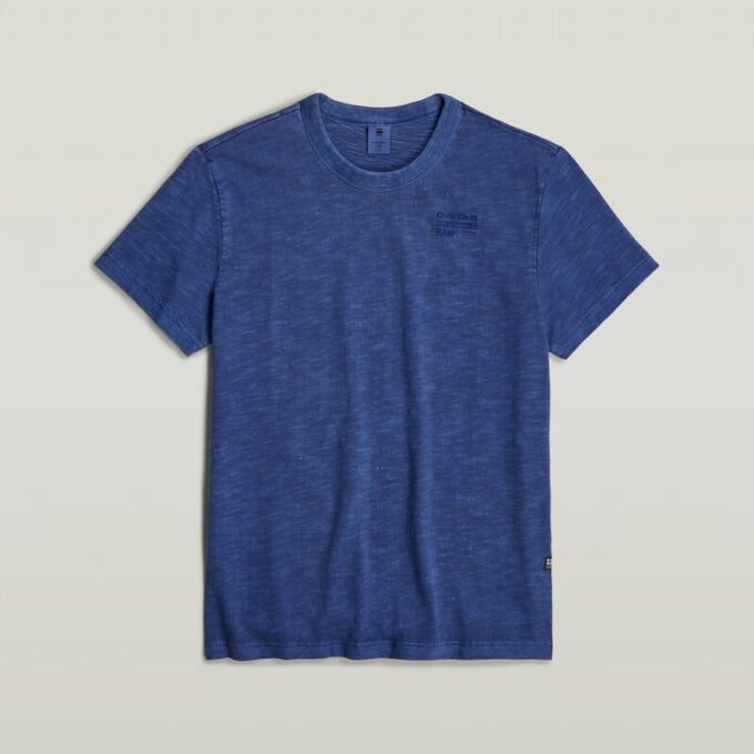 Musa Palm Stencil Pigment Dye T-Shirt Musa Palm Stencil Pigment Dye T-Shirt