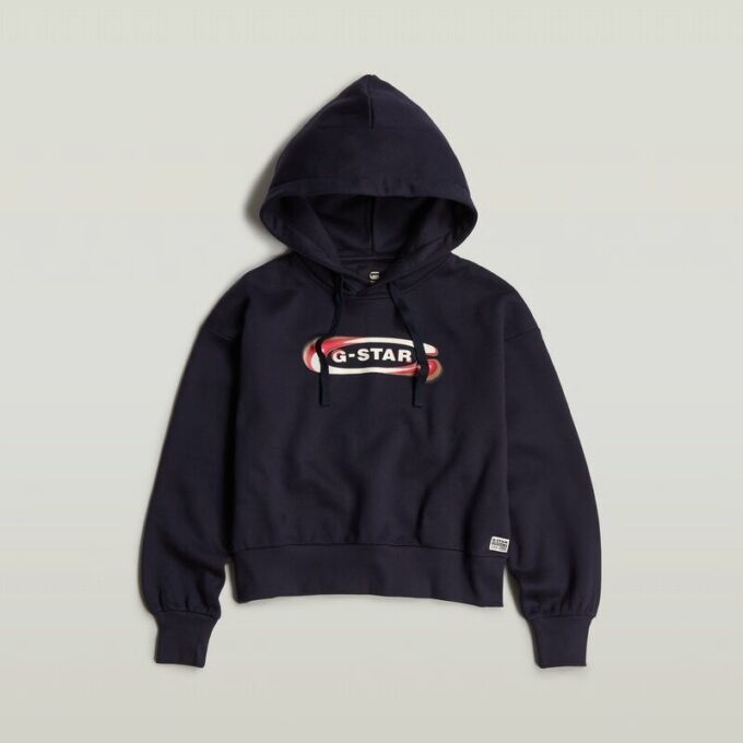 Old Skool Logo Loose Hoodie