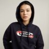 Old Skool Logo Loose Hoodie