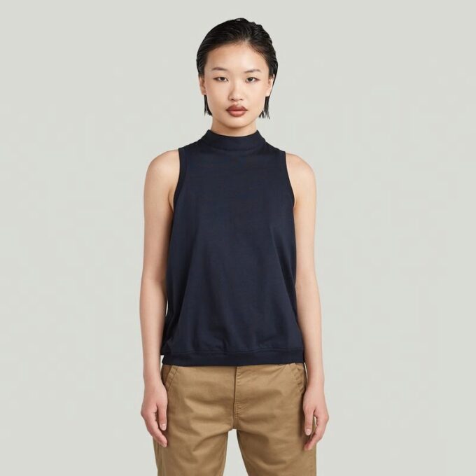 Open Back Knit Tank Top Open Back Knit Tank Top