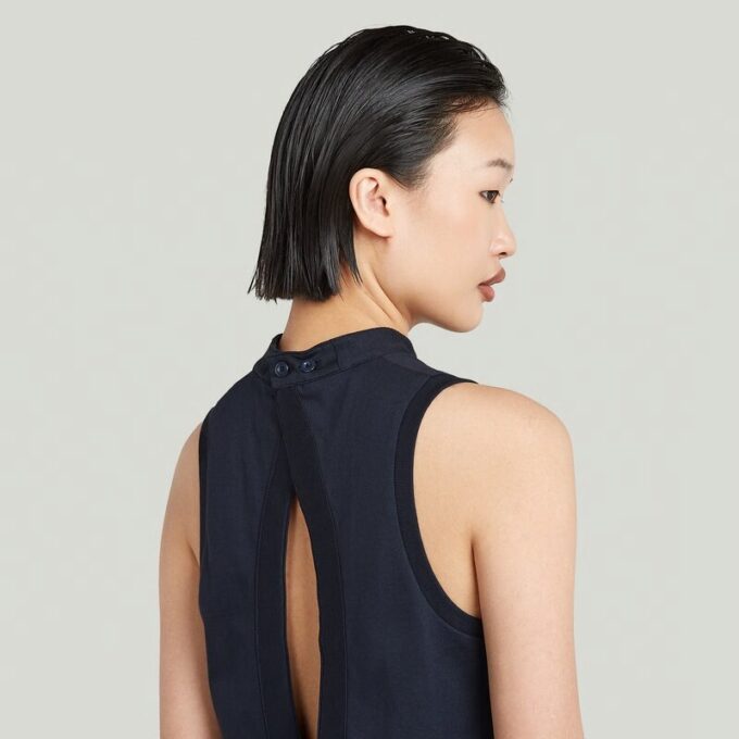 Open Back Knit Tank Top Open Back Knit Tank Top