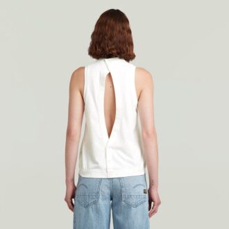 Open Back Knit Tanktop