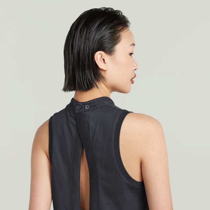 Open Back Knit Tanktop