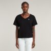 Open V-Neck Relaxed Top Open V-Neck Relaxed Top