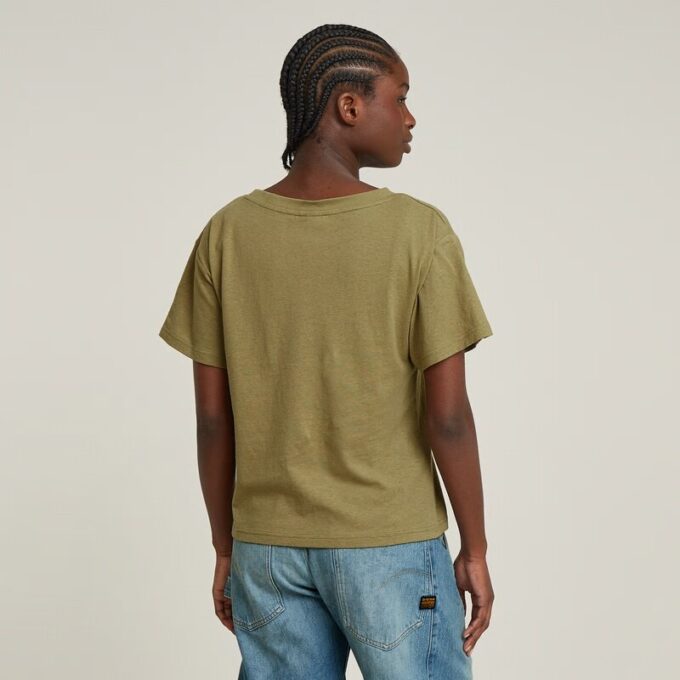 Open V-Neck Relaxed Top Open V-Neck Relaxed Top