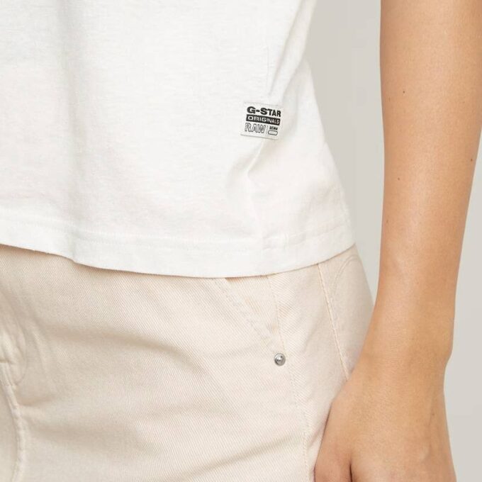 Open V-Neck Relaxed Top