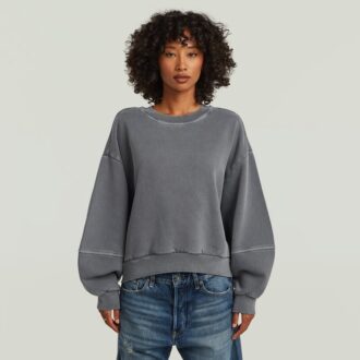 Overdyed Big Sleeve Oversized Sweater