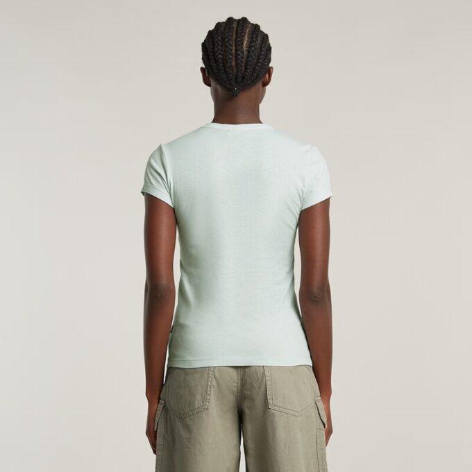 Overdyed Eyben Slim V-Neck Top