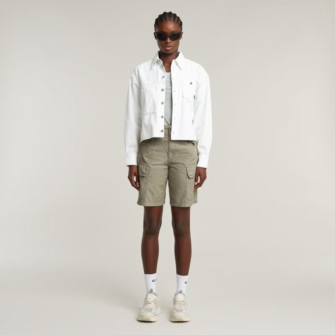 Overdyed Eyben Slim V-Neck Top