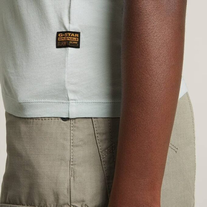 Overdyed Eyben Slim V-Neck Top