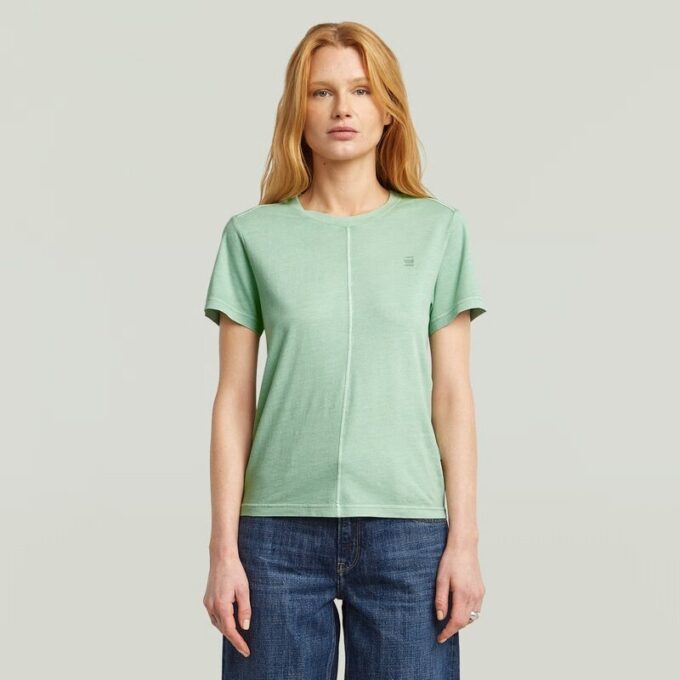 Overdyed Front Seam T-Shirt Overdyed Front Seam T-Shirt