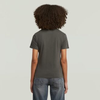 Overdyed Front Seam T-Shirt