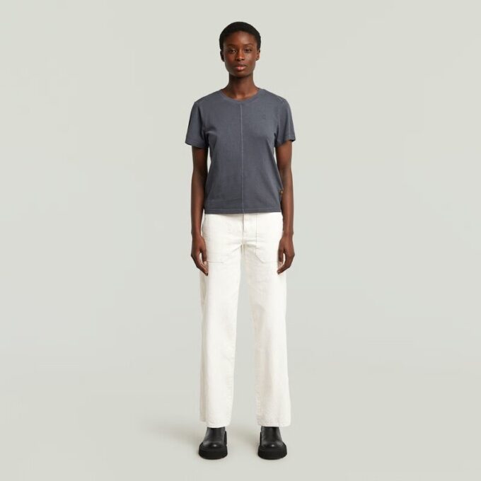 Overdyed Front Seam T-Shirt Overdyed Front Seam T-Shirt