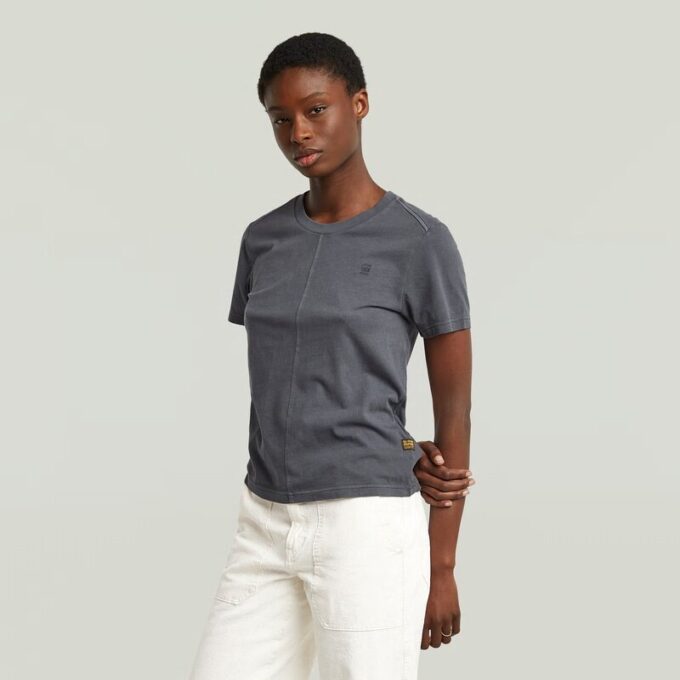 Overdyed Front Seam T-Shirt Overdyed Front Seam T-Shirt