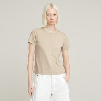 Overdyed Front Seam Top