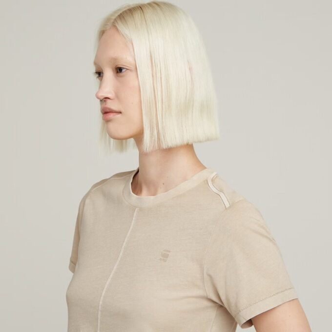 Overdyed Front Seam Top Overdyed Front Seam Top