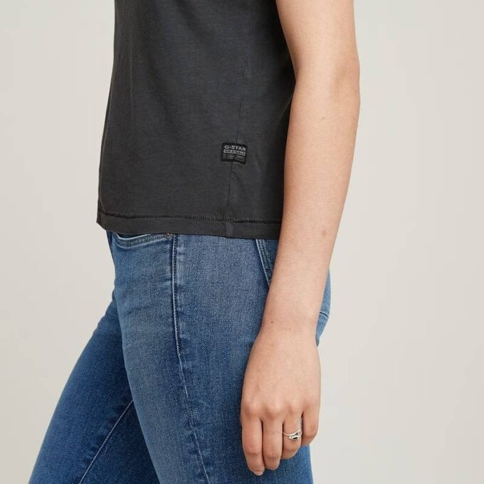 Overdyed Front Seam Top Overdyed Front Seam Top