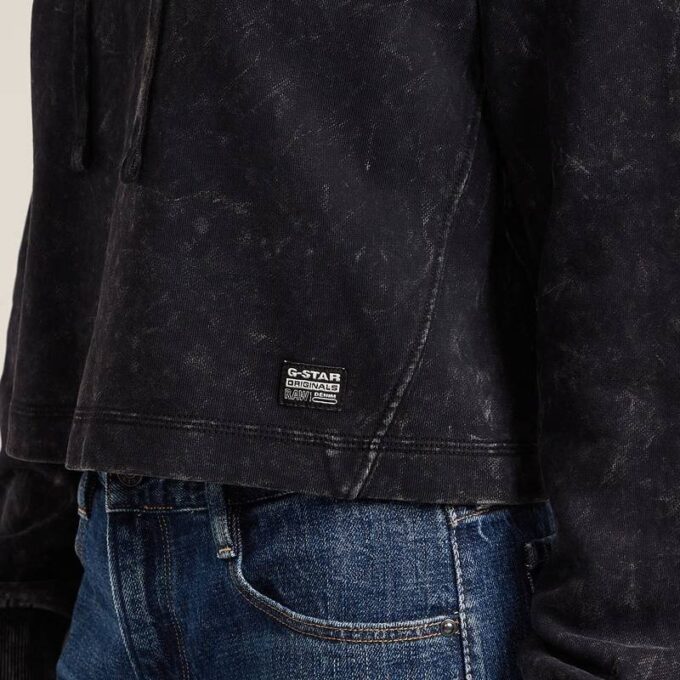 Overdyed Loose Hooded Sweater Overdyed Loose Hooded Sweater