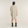 Overdyed Saddle Sleeve Loose T-Shirt Dress