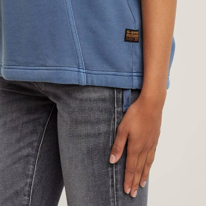 Overdyed Seam Details Sweater