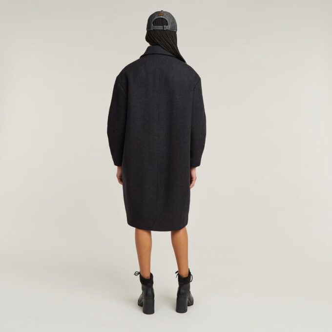 Oversized Zip Cocoon Coat Oversized Zip Cocoon Coat