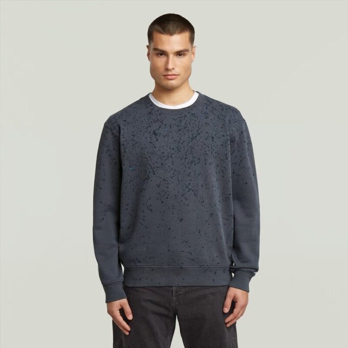 Paint Splatter Relaxed Sweater Paint Splatter Relaxed Sweater