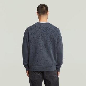 Paint Splatter Relaxed Sweater