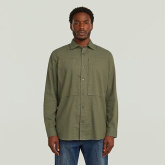 Panelled Pocket Regular Shirt