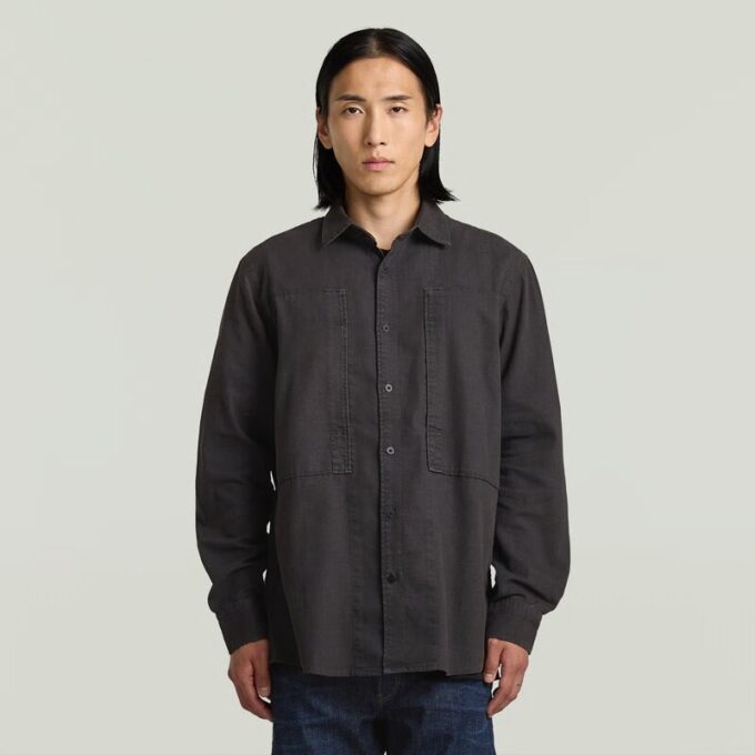 Panelled Pocket Regular Shirt Panelled Pocket Regular Shirt