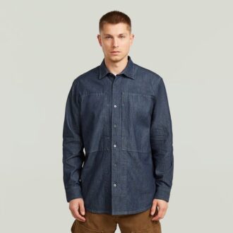 Panelled Pocket Regular Shirt