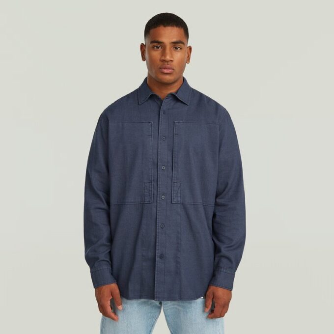 Panelled Pocket Regular Shirt Panelled Pocket Regular Shirt