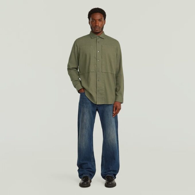 Panelled Pocket Regular Shirt Panelled Pocket Regular Shirt