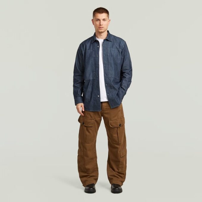 Panelled Pocket Regular Shirt Panelled Pocket Regular Shirt