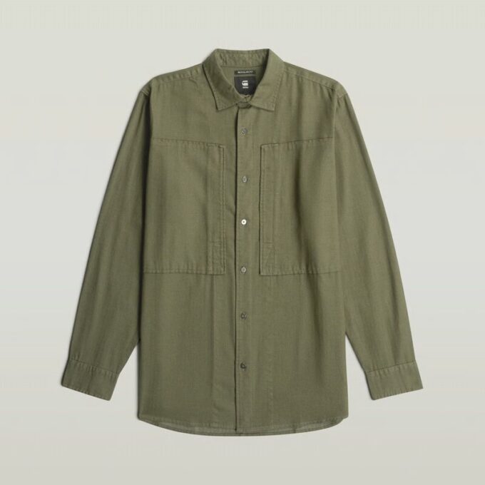 Panelled Pocket Regular Shirt Panelled Pocket Regular Shirt