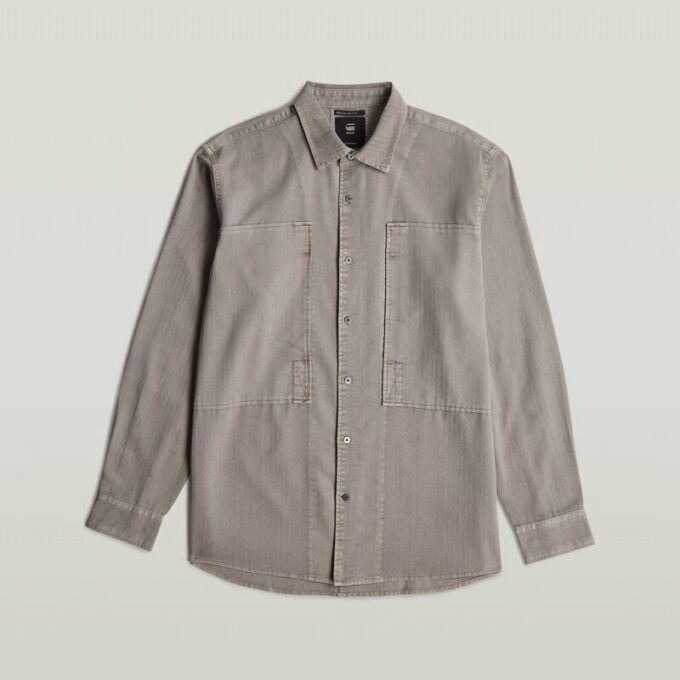 Panelled Pocket Regular Shirt Panelled Pocket Regular Shirt