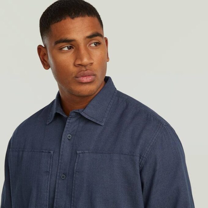 Panelled Pocket Regular Shirt Panelled Pocket Regular Shirt