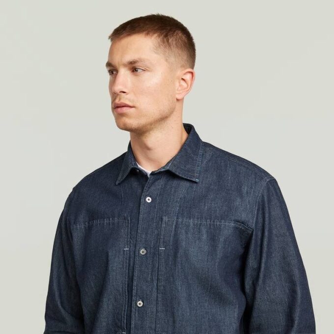 Panelled Pocket Regular Shirt Panelled Pocket Regular Shirt