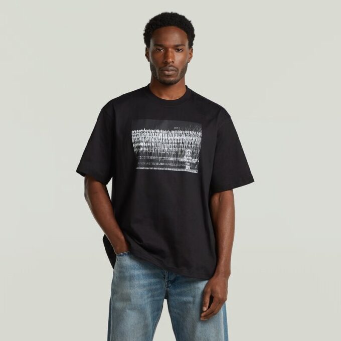 Photo Print Loose T-Shirt Photo Print Loose T-Shirt