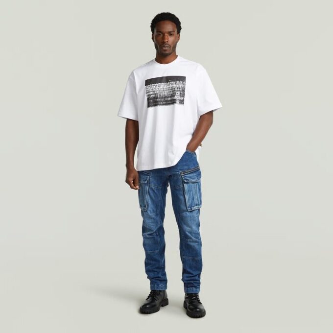 Photo Print Loose T-Shirt Photo Print Loose T-Shirt
