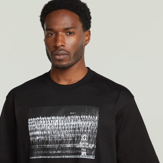 Photo Print Loose T-Shirt Photo Print Loose T-Shirt